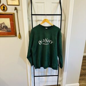 Old Navy Green Vintage Sweatshirt